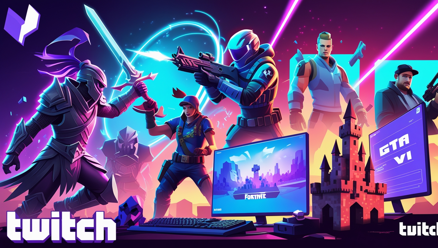 Top 10 Most Streamed Games on Twitch in 2025